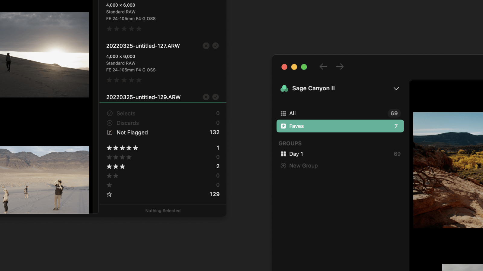 The app as it was in summer of 2025. More recently in March 2026.